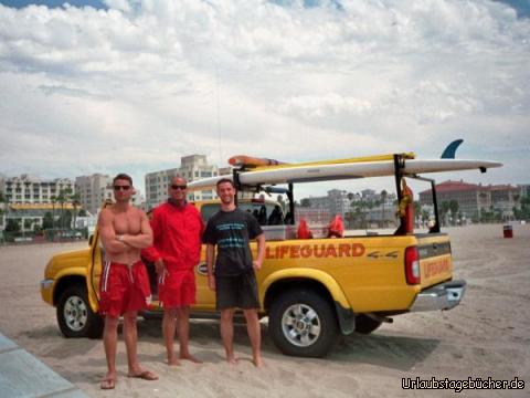 Baywatch: die "echten" Rettungsschwimmer von Malibu (und ich)