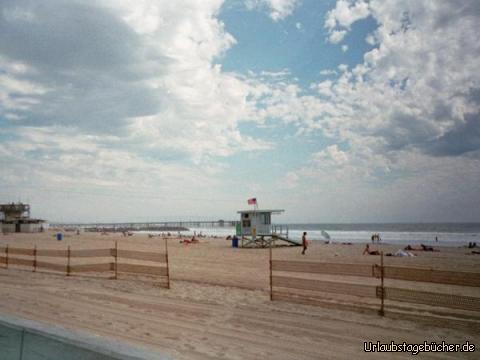 Santa Monica Beach: der Strand von Santa Monica