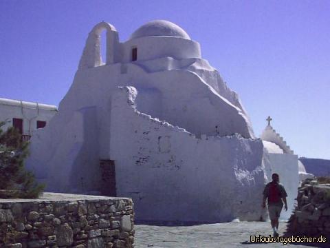 Panagia Paraportiani: die Panagia Paraportiani auf Mykonos