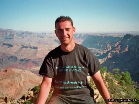 Grand Canyon: ein letzter Blick zurück auf den Grand Canyon