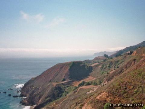 Pazifikküste: die Pazifikküste entlang des Highway One