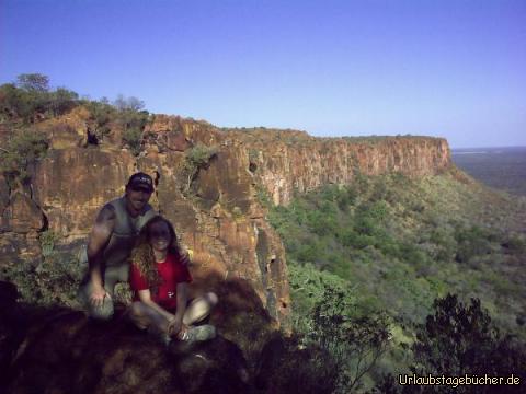 Katy und ich: Katy und ich auf dem Waterberg Plateau