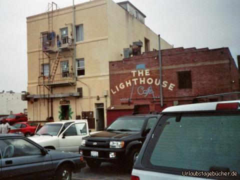 unser Hostel: unser Hostel am Hermosa Beach noch einmal von hinten