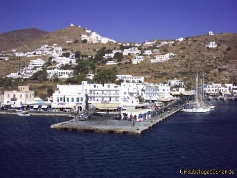 Hafen von Ios: der Hafen von Ios