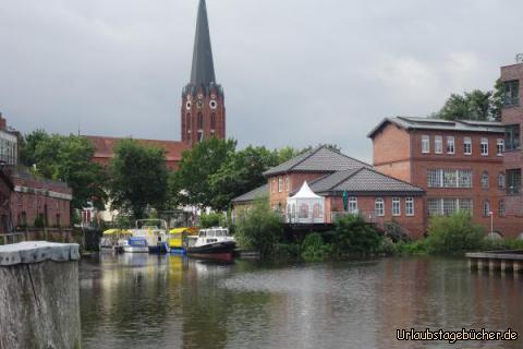 Buxtehude Blick vom Hafen: 