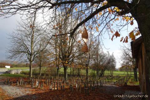Âm Eingang des Freilichtmuseums Bad Windesheim: 
