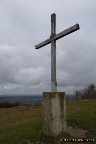 Gipfelkreuz am Hesselberg: 