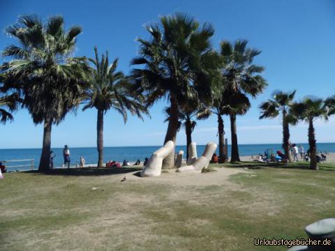 Strandpromenade in Fuengirola: Strandpromenade in Fuengirola