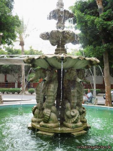 Seepferdchenbrunnen in Gran Tarajal: Seepferdchenbrunnen in Gran Tarajal