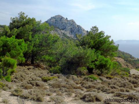 Wanderung zur Aspri Petra: Wanderung zur Aspri Petra