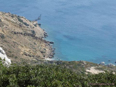 Spektakuläre Aussicht von Aspri Petra: Spektakuläre Aussicht von Aspri Petra