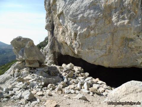 Rückweg von Aspri Petra: Rückweg von Aspri Petra