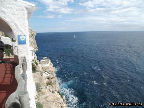 Eingang Höhle von Xoroi: Eingang Höhle von Xoroi