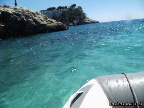 Schlauchboottransfer auf Menorca: Schlauchboottransfer auf Menorca