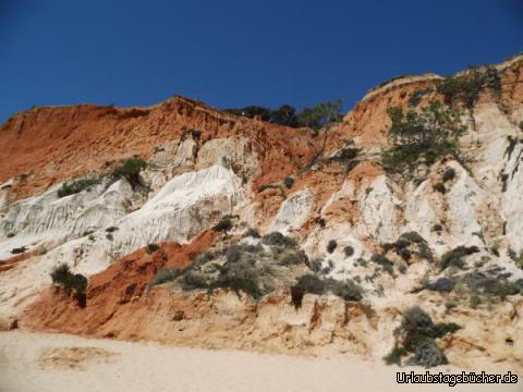 Beeindruckende Felsformationen an der Praia de Falesia: Beeindruckende Felsformationen an der Praia de Falesia