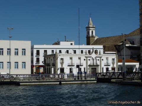Hafenanfahrt in Ayamonte: Hafenanfahrt in Ayamonte