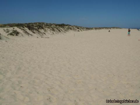 Strand auf Culatra: Strand auf Culatra