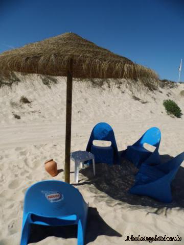 Culatra Strand - so lässt es sich aushalten: Culatra Strand - so lässt es sich aushalten