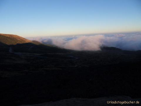 Grandiose Aussicht auf dem Etna: 