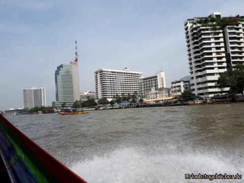 Auf dem Fluss Chao Phraya: 