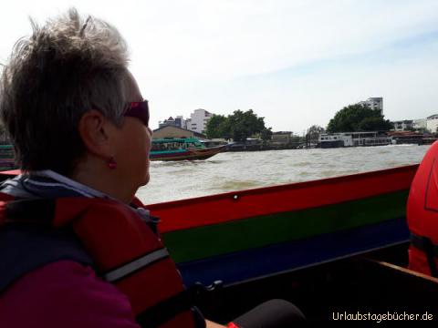 Auf dem Fluss Chao Phraya  .: 