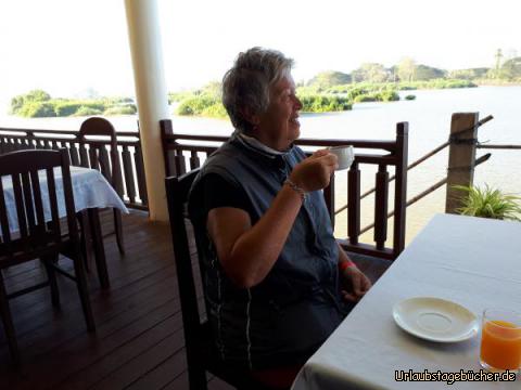 Morgenessen am Mekong: 