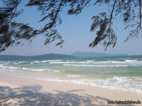 am Strand Sanloem: 