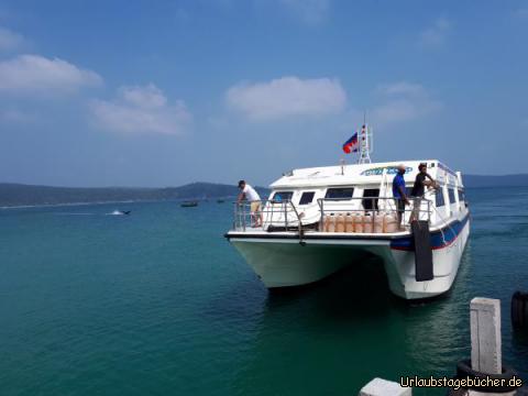 Boot nach Koh Rong: 