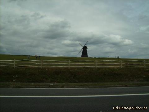 Windmühle: die Rottingdean Windmill zwischen Newhaven und Brighton