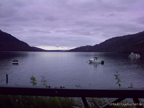 Loch Lomond: der erste schottische Loch auf unserer Reise:
der Loch Lomond