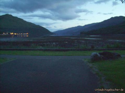 Loch Long: der (momentan wenig Wasser führende) Loch Long