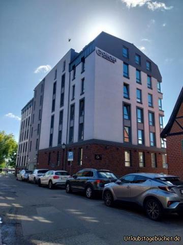 Hotel in Danzig: im Chrobry Apartamenty Gdańsk haben wir die letzte Nacht verbracht 