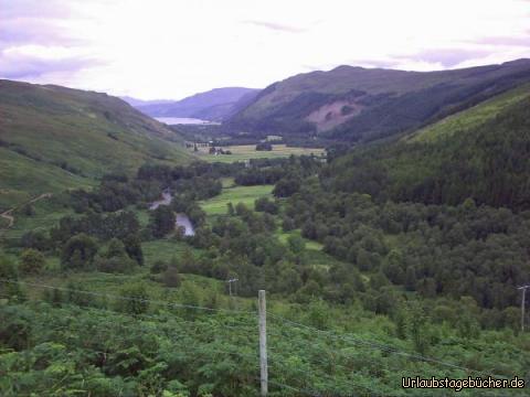 Broom Valley: das Broom Valley mit dem Loch Broom in der Ferne