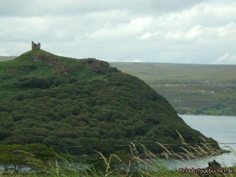 Castle Varrich: hoch über dem Ufer des Kyle of Tongue neben dem Ort Tongue
liegt das Castle Varrich