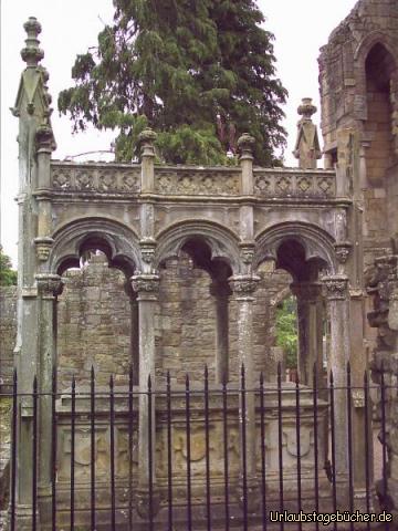 Grabmonument: das Grabmonument der Jedburgh Abbey