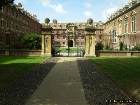 St Catharine's College: das 1473 gegründete St Catharine's College in Cambridge