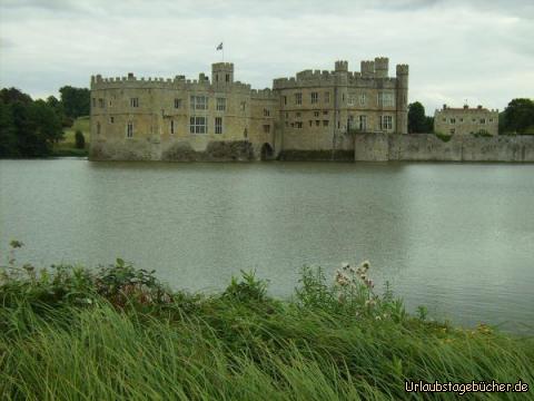 Leeds Castle: die Geschichte des Wasserschloss' Leeds Castle reicht zurück bis in das Jahr 857