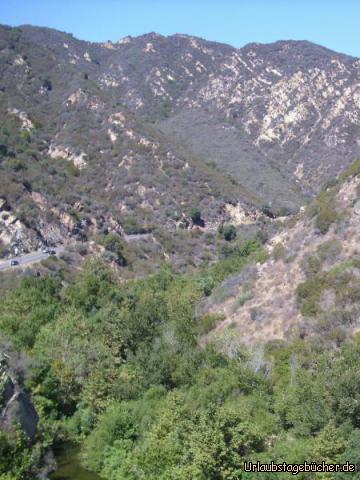 Malibu Canyon: unser Weg durch die Santa Monica Mountains
führt uns kurz weg vom Pazifik den Malibu Canyon entlang