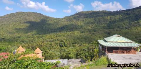 Ausblick Marigot Bay: 