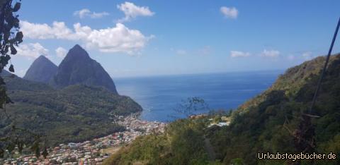 Die Pitons: 