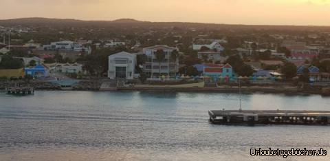 Einlaufen Bonaire: 