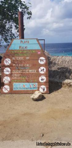 An der Playa Kalki: 