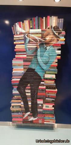 Kunst mit Büchern: 