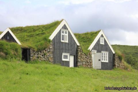 Island 4.Tag 11: Torfhütten Sel