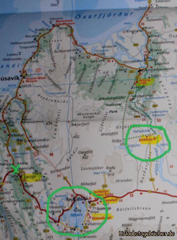 Island 13.Tag: Ausflug zum Dettifoss und zum Myvatn (Mückensee)