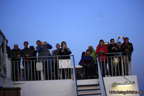 Heimreise 12: Sonnenuntergang gucken