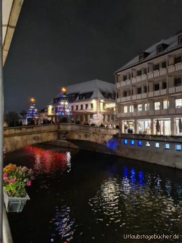 Fleischbrücke mit Ochsenportal und Fleischhaus : Fleischbrücke mit Ochsenportal und Fleischhaus 