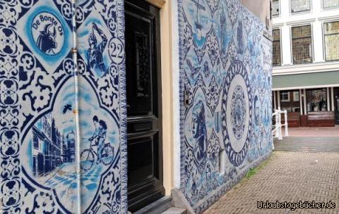 Stencil in Anlehnung an „Delfts aardewerk“: Stencil in Anlehnung an „Delfts aardewerk“ 