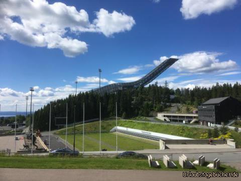 Es geht weiter an das andere Ende Stadt: Ich fahre weiter zum Norsk Folkemuseum über den  Vigeland Skulpturenpark