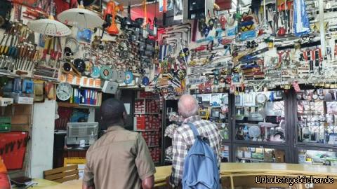 Der Verkaufsraum: Die Qual der Wahl